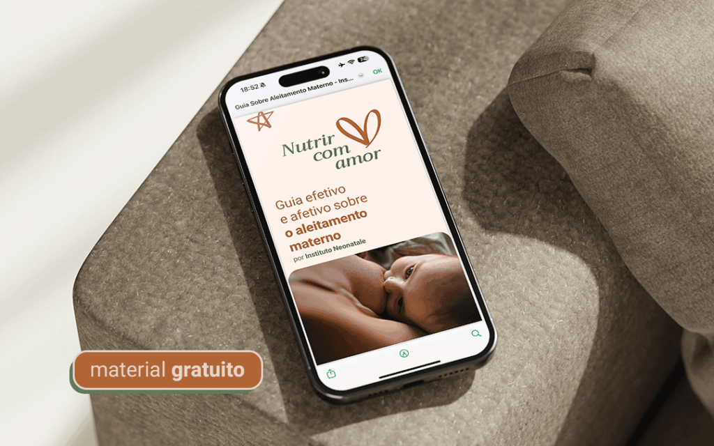 Guia sobre o aleitamento materno Foto do e-book Guia sobre o aleitamento materno.
